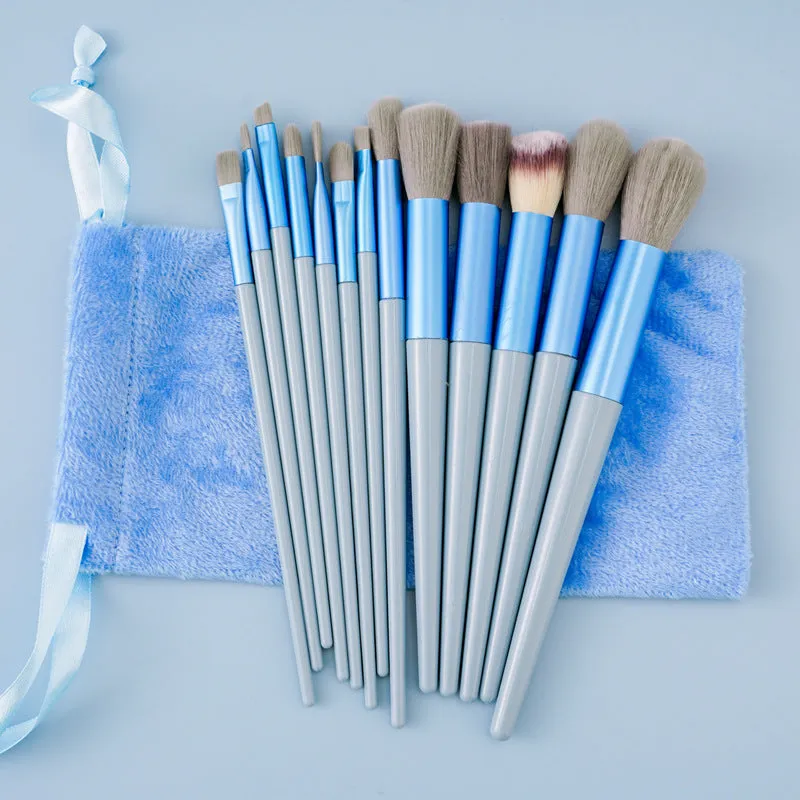 13 makeup brush set eye shadow contouring brush complete set of beauty tools