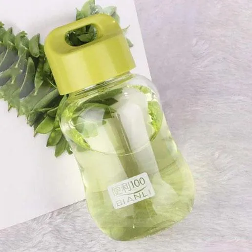 180ML Plastic Colorful Water Bottle Portable