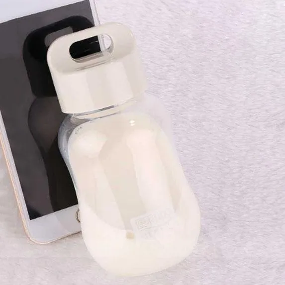 180ML Plastic Colorful Water Bottle Portable