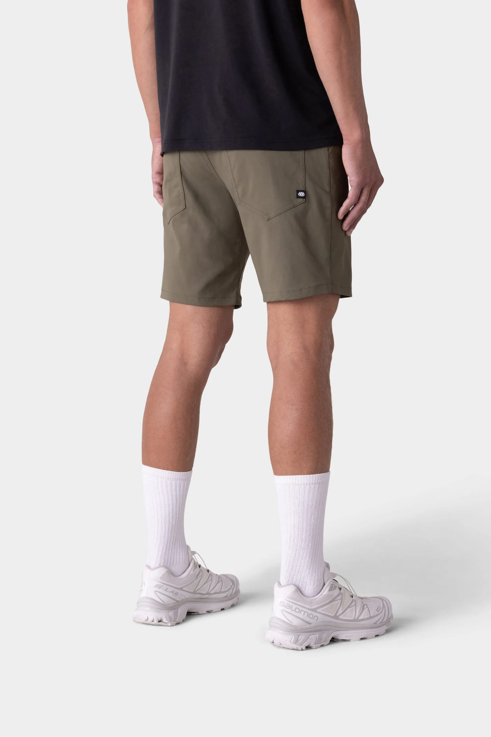 686 Everywhere Hybrid Short - Dusty Fatigue