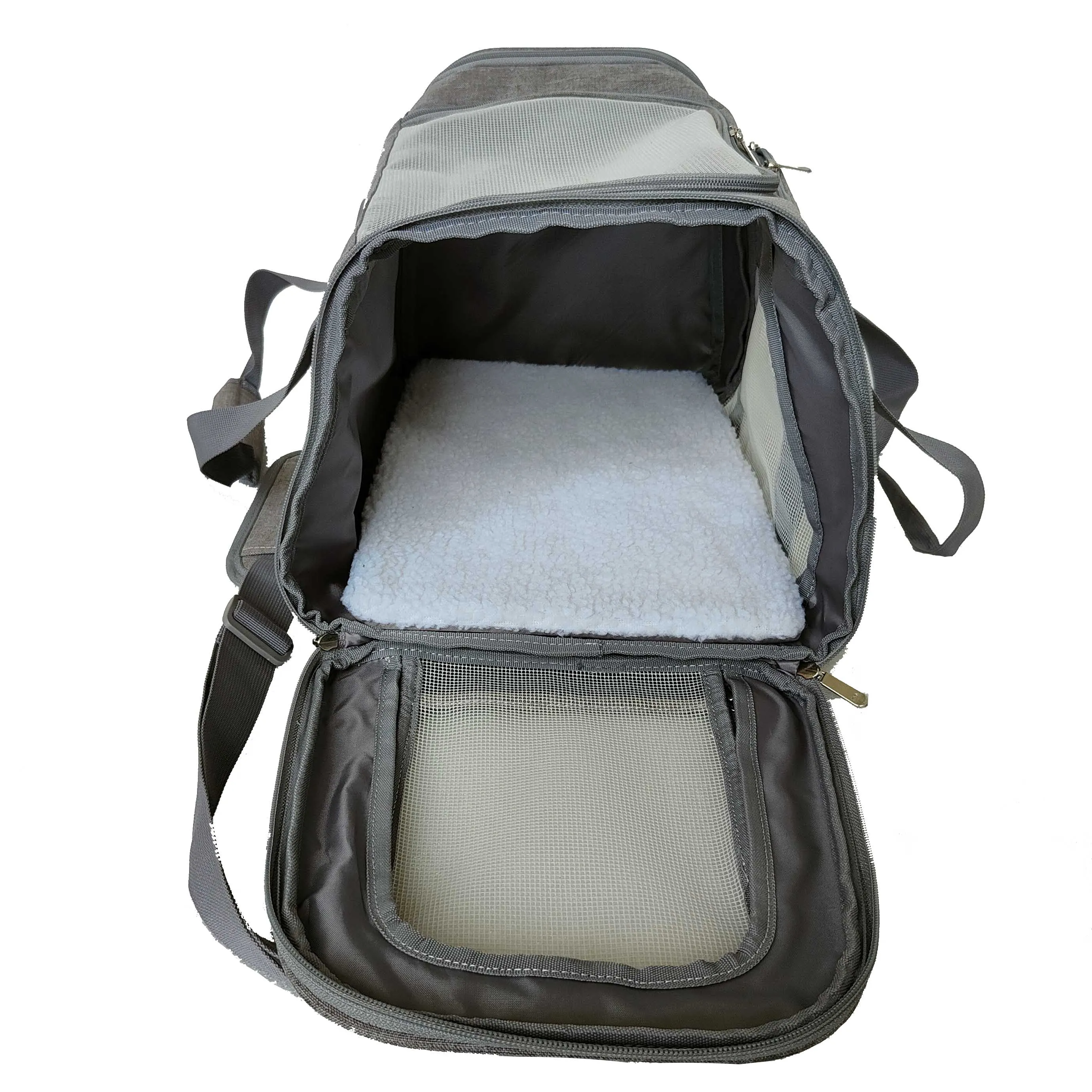 Airline Approved Large Soft-Sided Collapsible Pet Travel Carrier