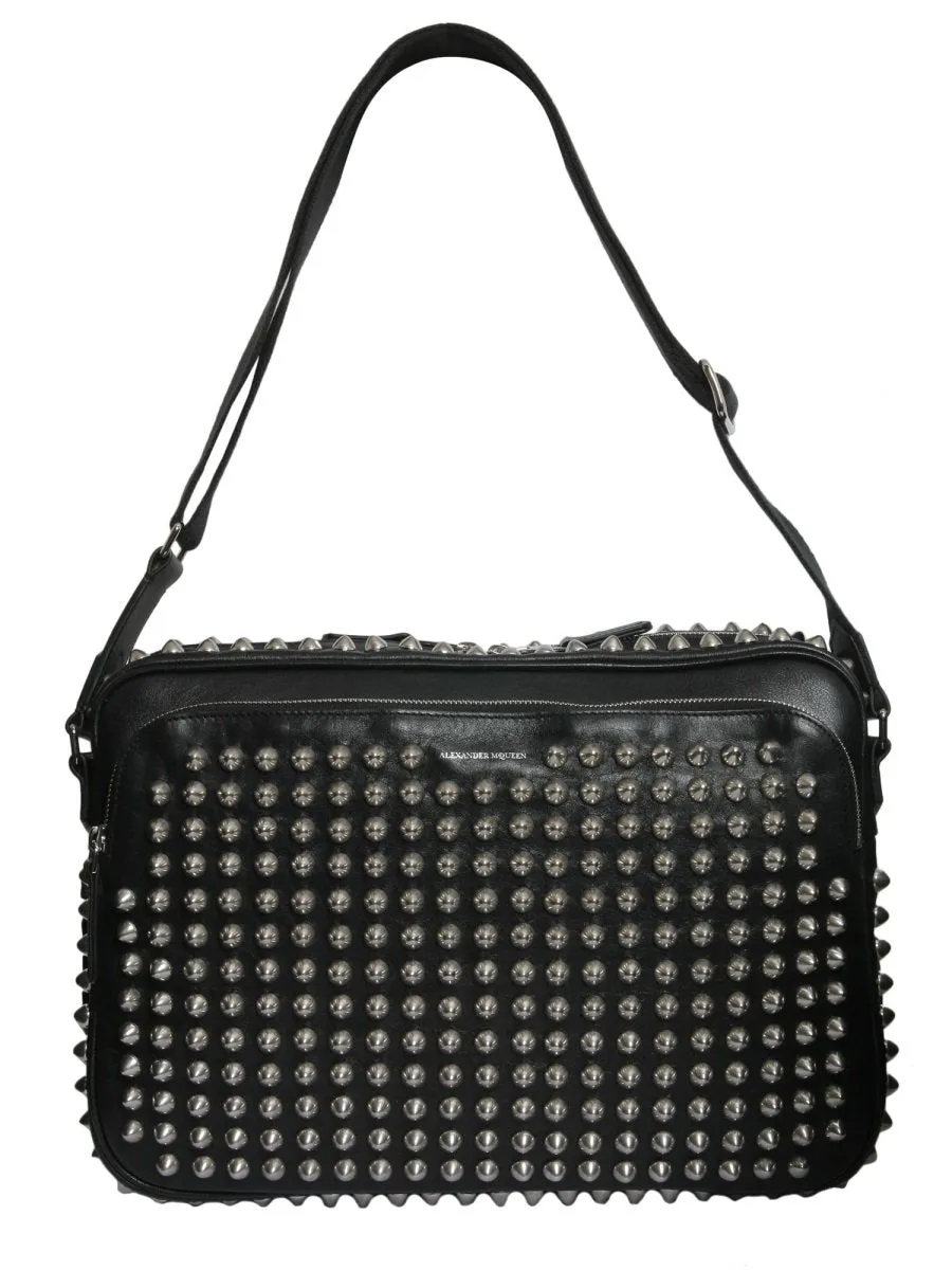 Alexander McQueen Studded Strap Shoulder Bag