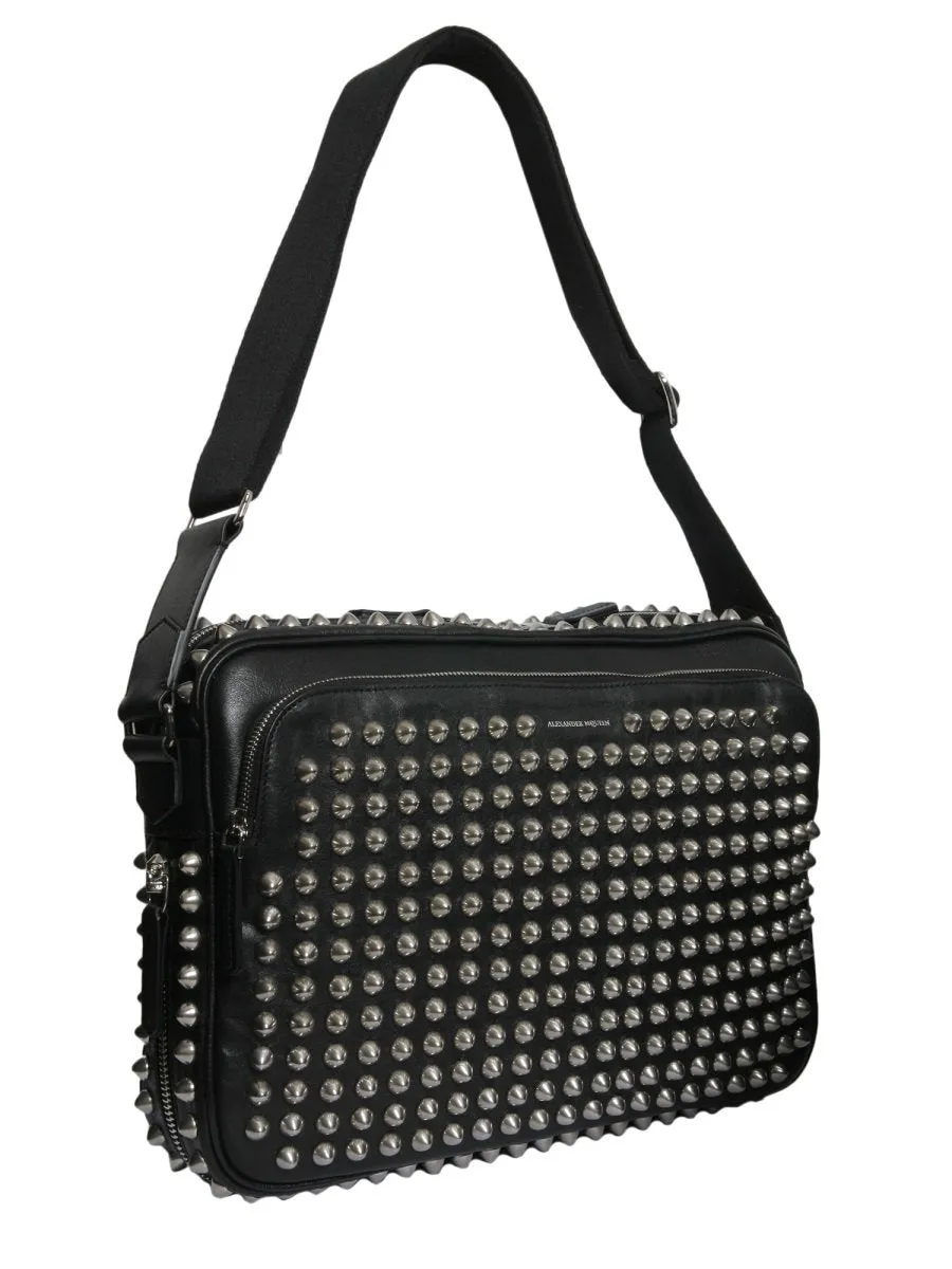Alexander McQueen Studded Strap Shoulder Bag