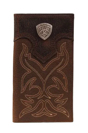 Ariat Boot Stitch Brown Rodeo Wallet