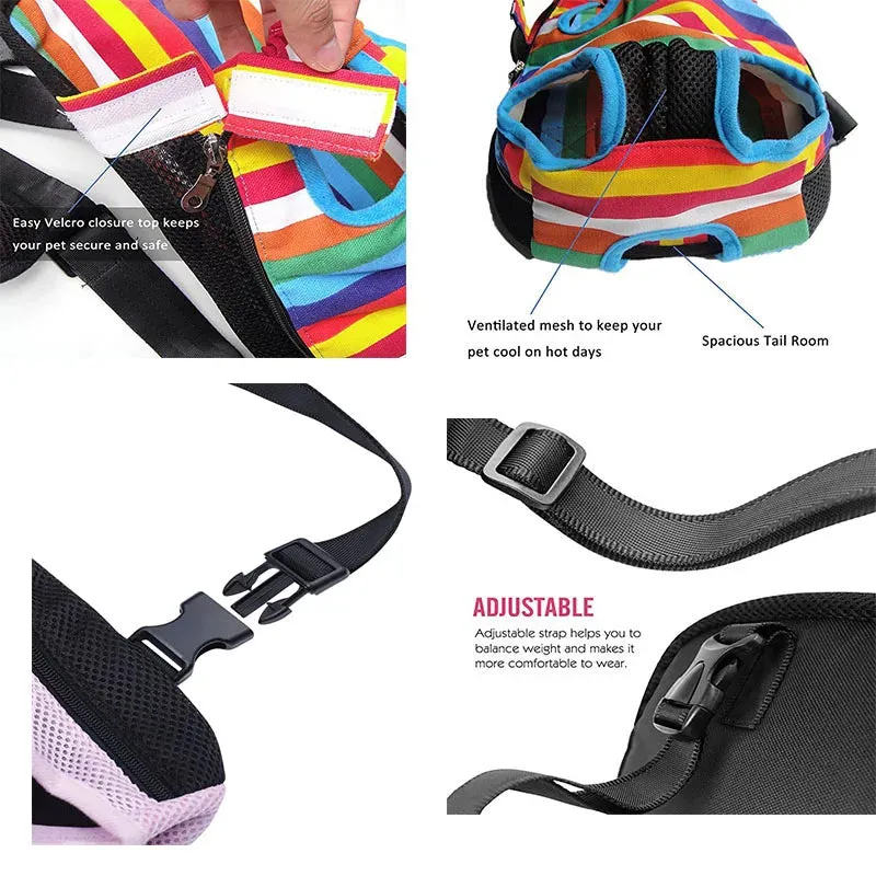 Autumn And Winter Double Shoulder Pet Carrier Bag