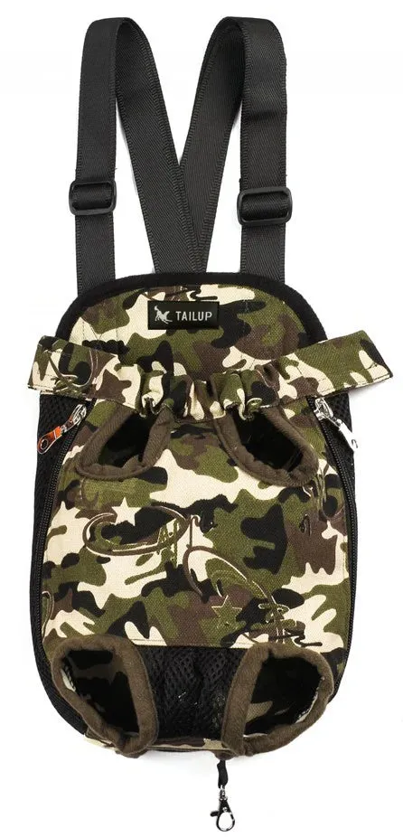 Autumn And Winter Double Shoulder Pet Carrier Bag