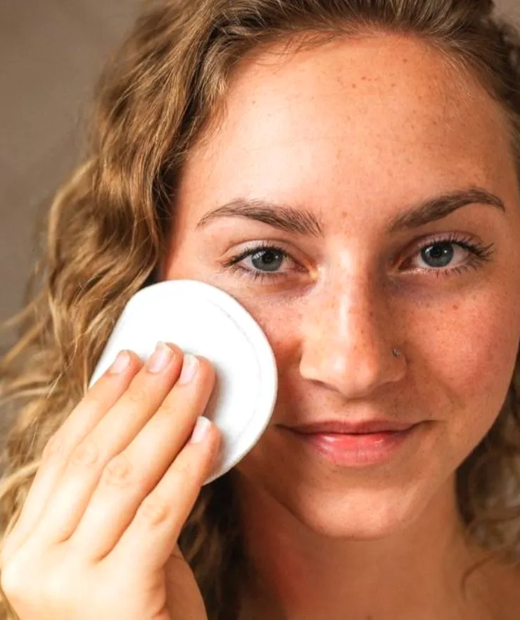 Bamboo Cotton Facial Rounds, 20 pcs.