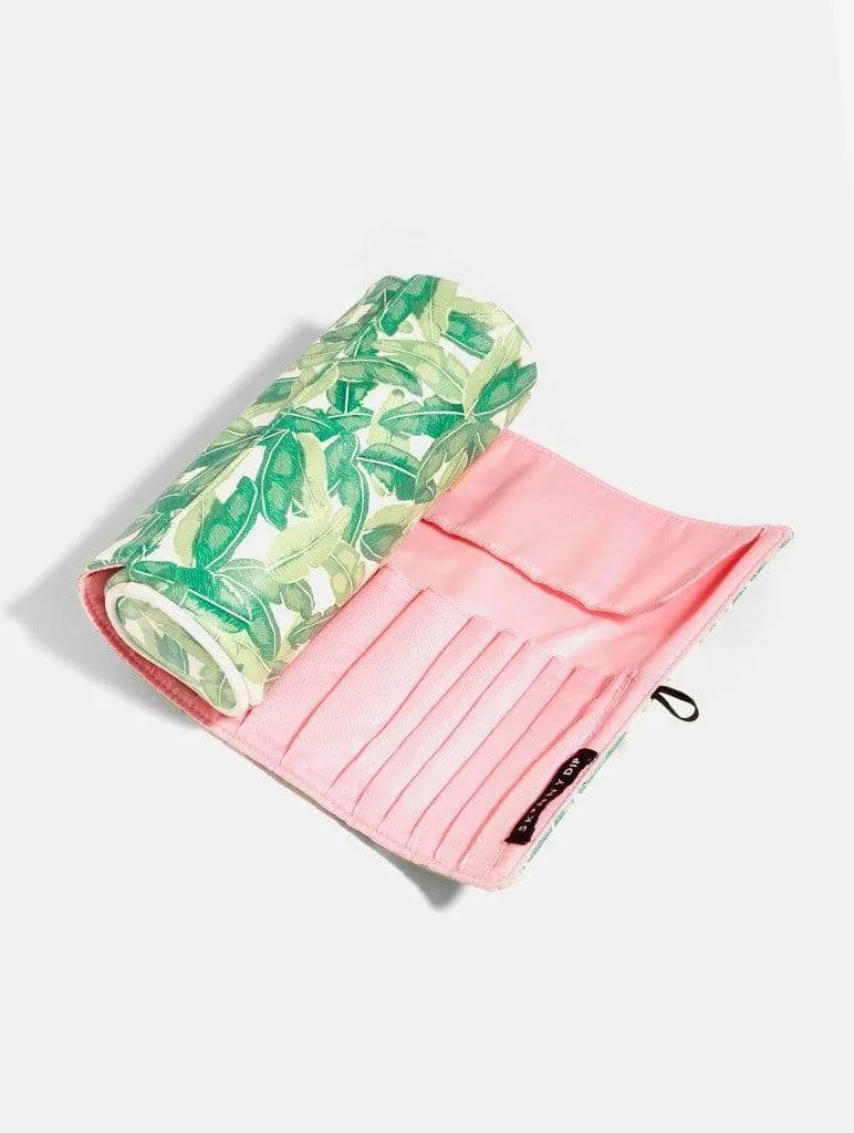 Banana Palm Makeup Roll