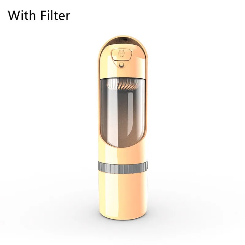 Best High Quality 2 in 1 Portable Water Bottle for Dogs Drinking Travel Outdoor Water Bottle