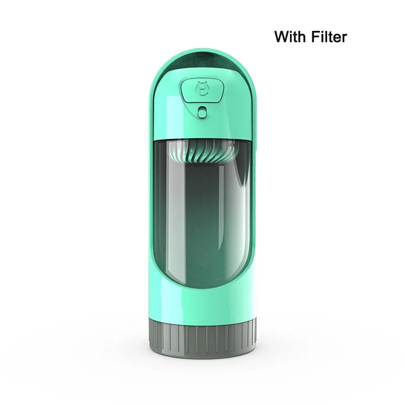 Best High Quality 2 in 1 Portable Water Bottle for Dogs Drinking Travel Outdoor Water Bottle