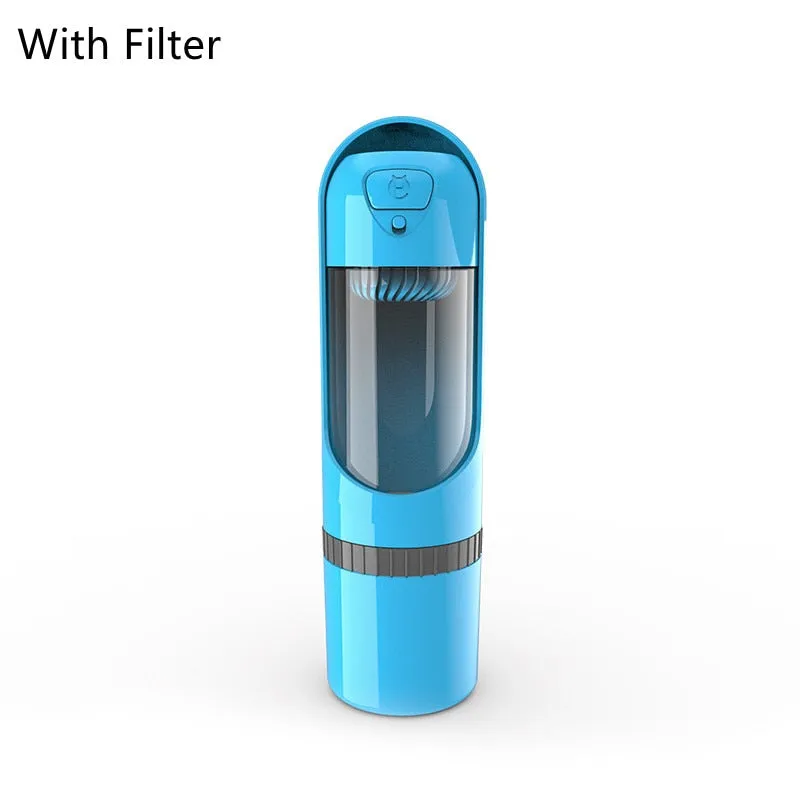Best High Quality 2 in 1 Portable Water Bottle for Dogs Drinking Travel Outdoor Water Bottle