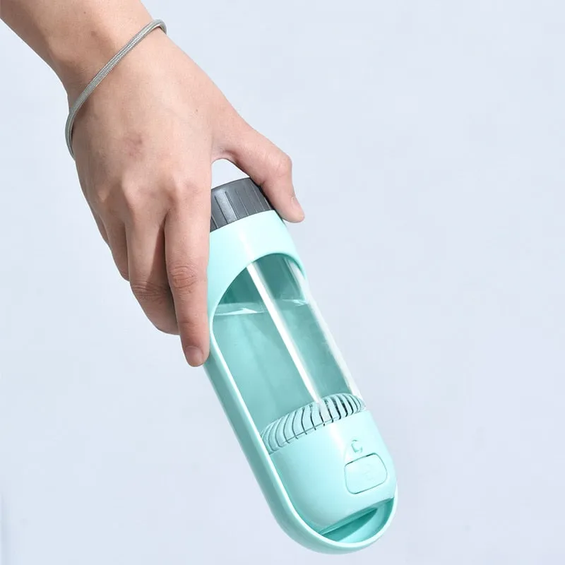 Best High Quality 2 in 1 Portable Water Bottle for Dogs Drinking Travel Outdoor Water Bottle