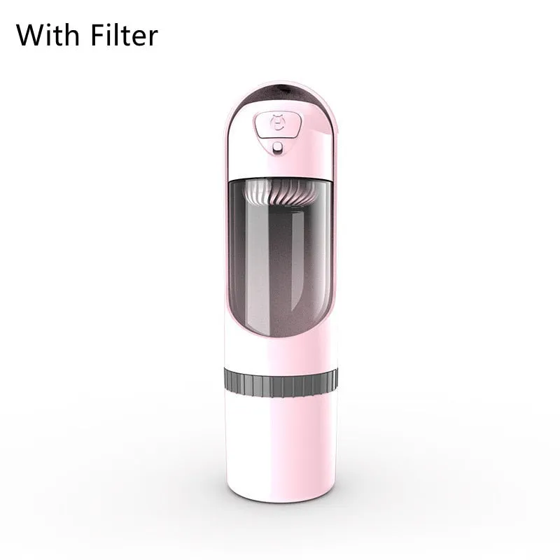 Best High Quality 2 in 1 Portable Water Bottle for Dogs Drinking Travel Outdoor Water Bottle