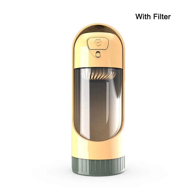 Best High Quality 2 in 1 Portable Water Bottle for Dogs Drinking Travel Outdoor Water Bottle