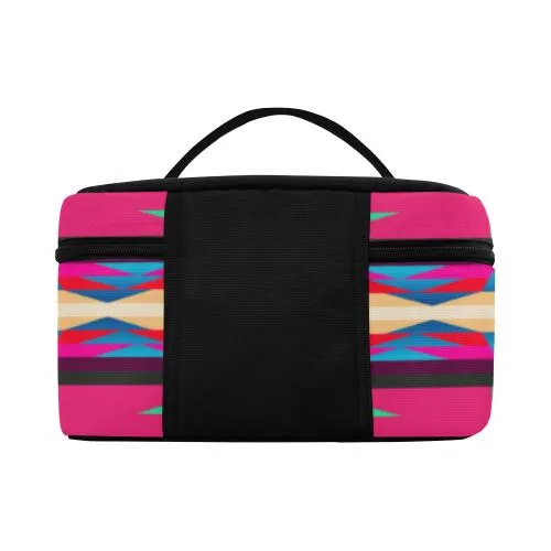 Between the Mountains Sunset Sky Cosmetic Bag/Large