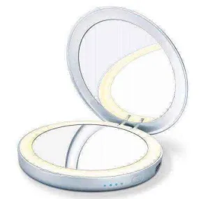 BEURER Cosmetic mirror 7cm BS 39, pocket mirror, makeup mirror