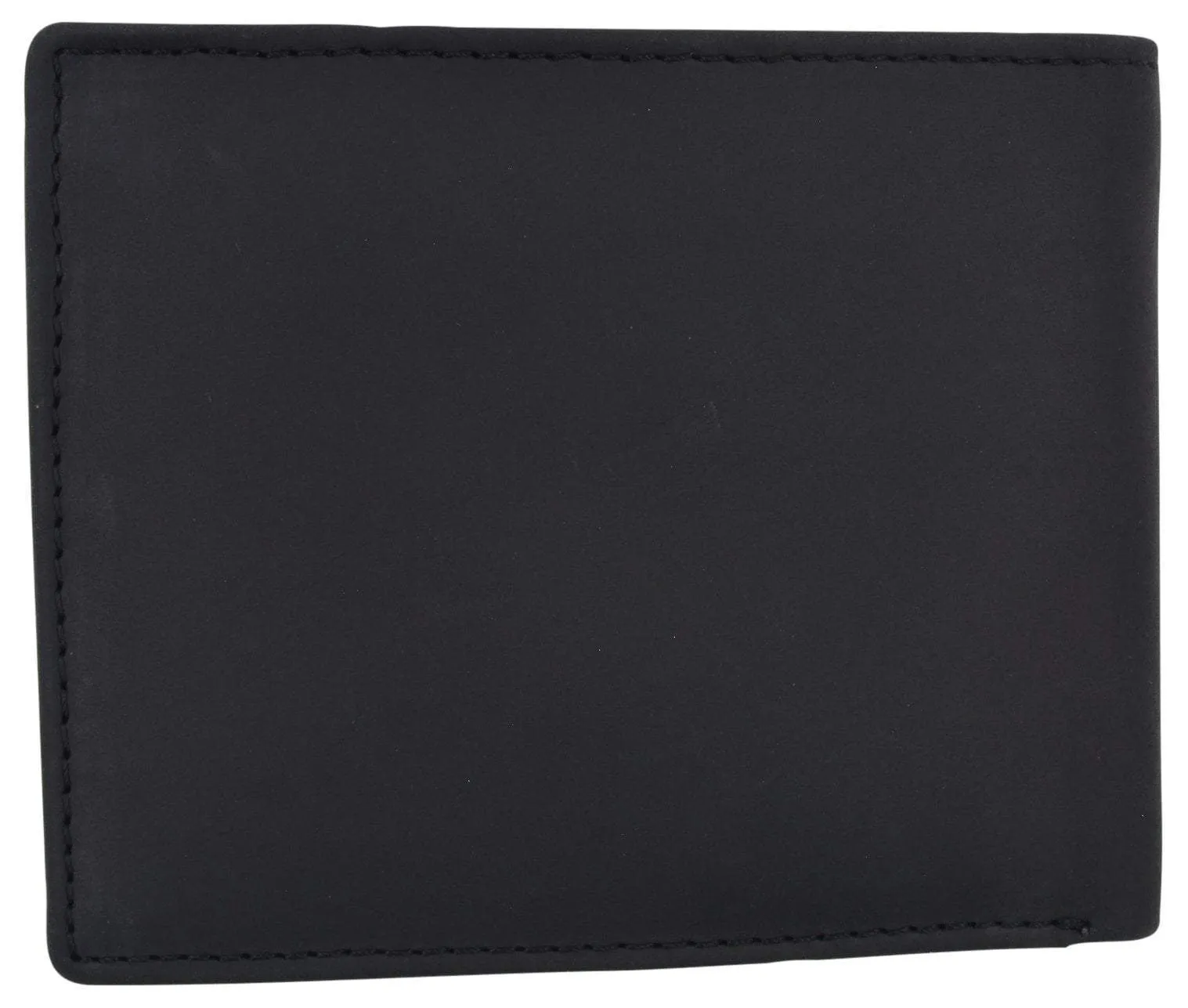 Bifold Mens RFID Cowhide Leather Myrtle Beach Flap Card/ID Wallet