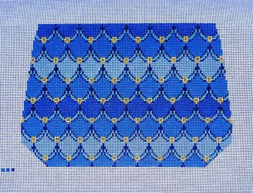 Blue Mermaid Clutch