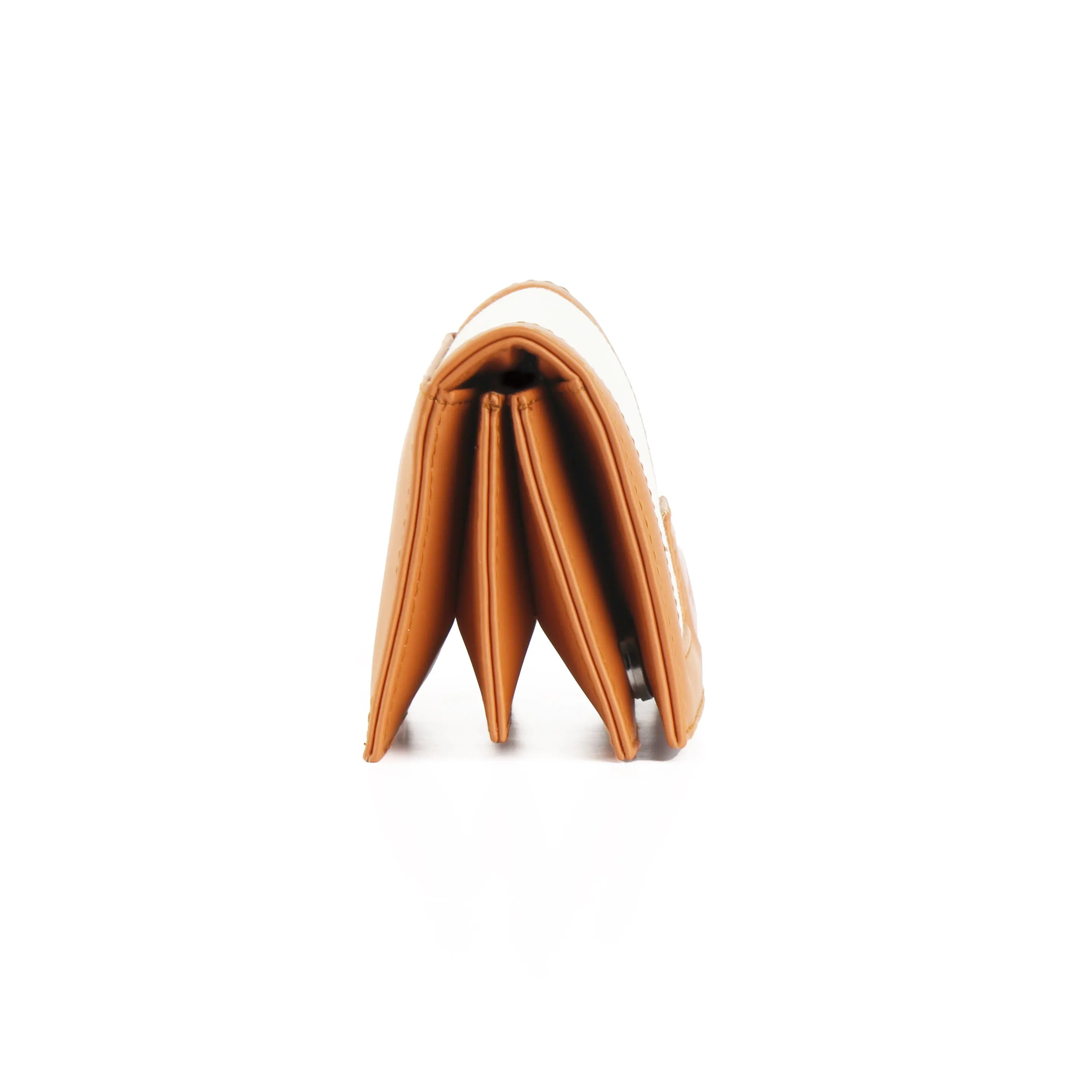 Blue Sleek Elegance Fold Wallet with Abstract Cosmic Flow