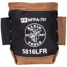 Bolt Bag - Klein Tools Bolt Bag, Flame-Resistant Canvas and Leather, 5816LFR