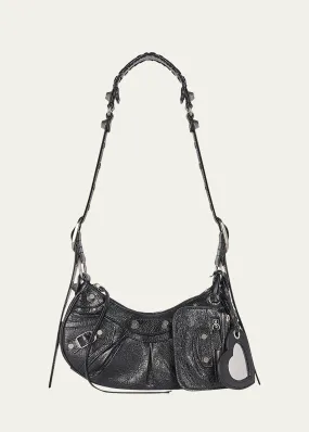 Cagole XS Studded Leather Shoulder Bag