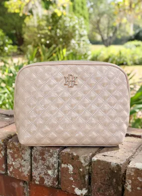 Capri Large Pouch Nude Patent SQ