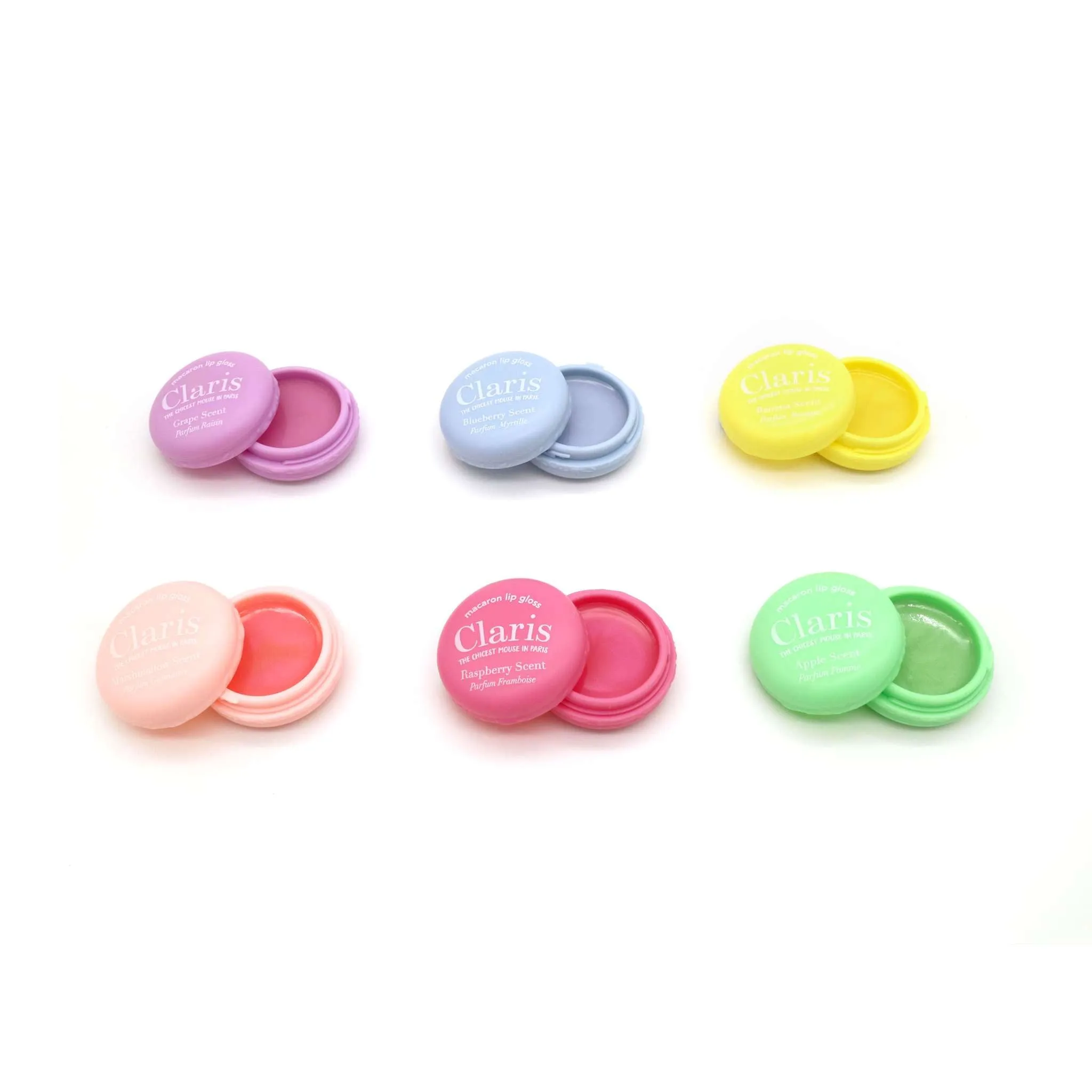 Claris Macaron Lip Gloss Set