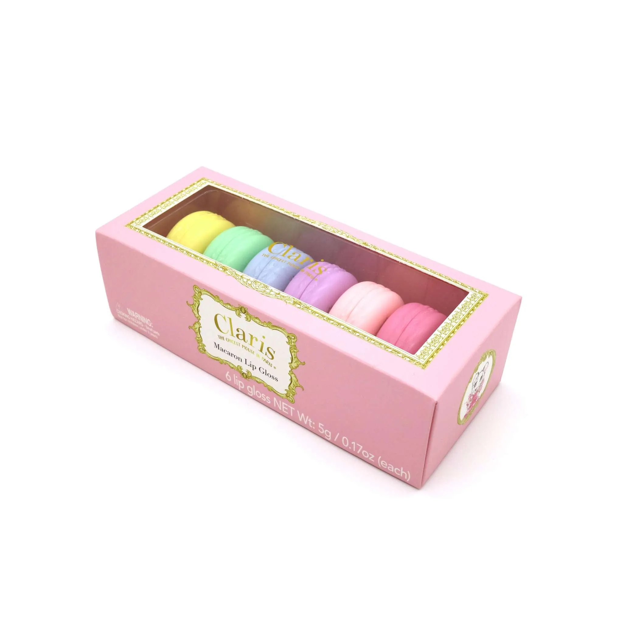 Claris Macaron Lip Gloss Set