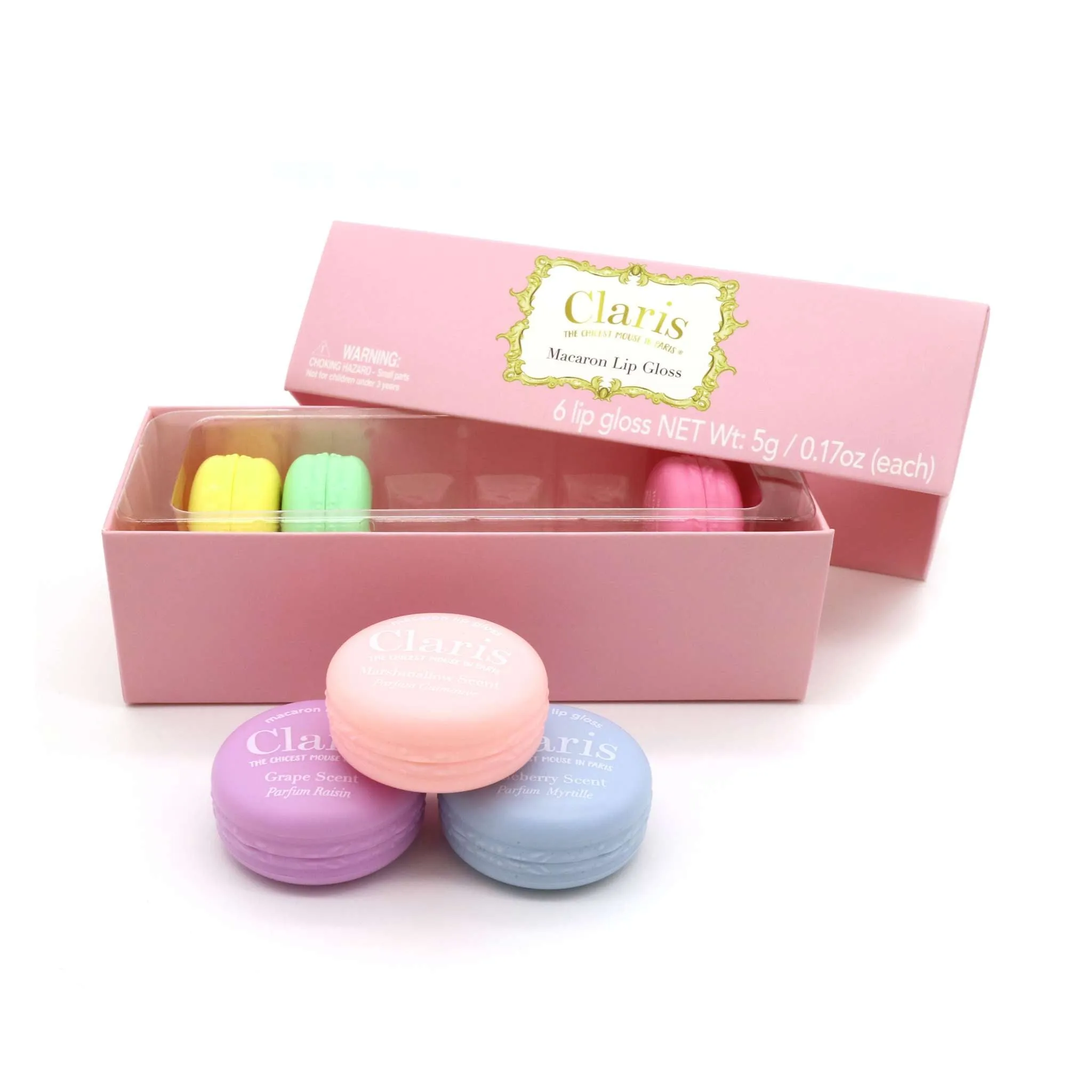 Claris Macaron Lip Gloss Set