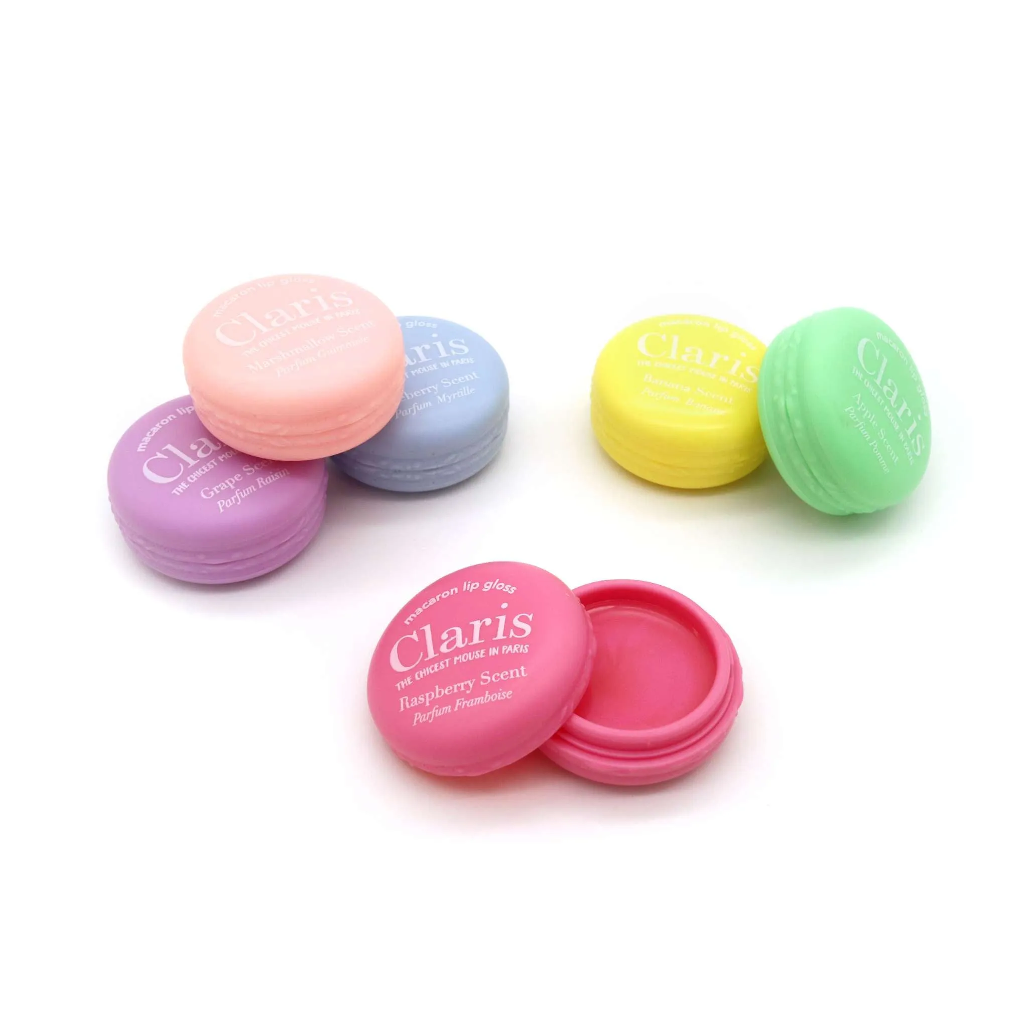 Claris Macaron Lip Gloss Set