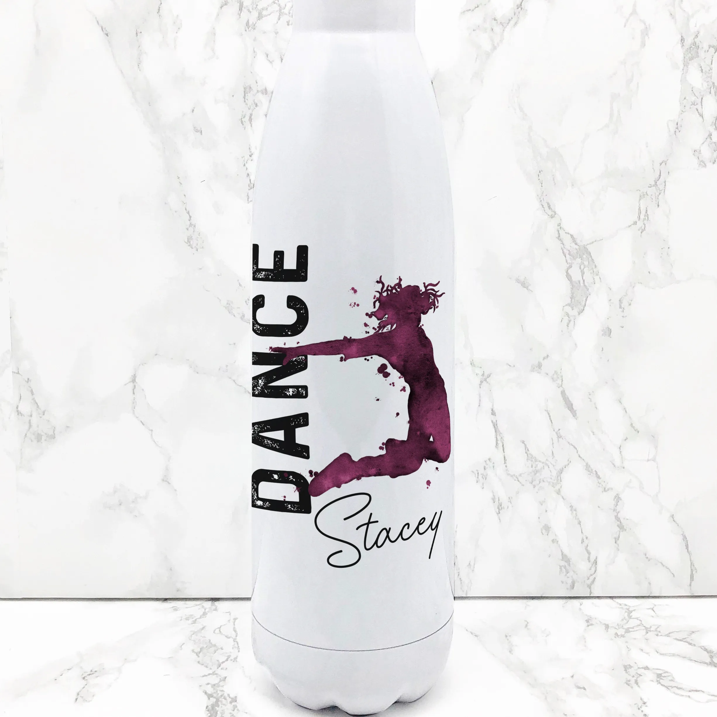 Dance Personalised Travel Flask 500ml