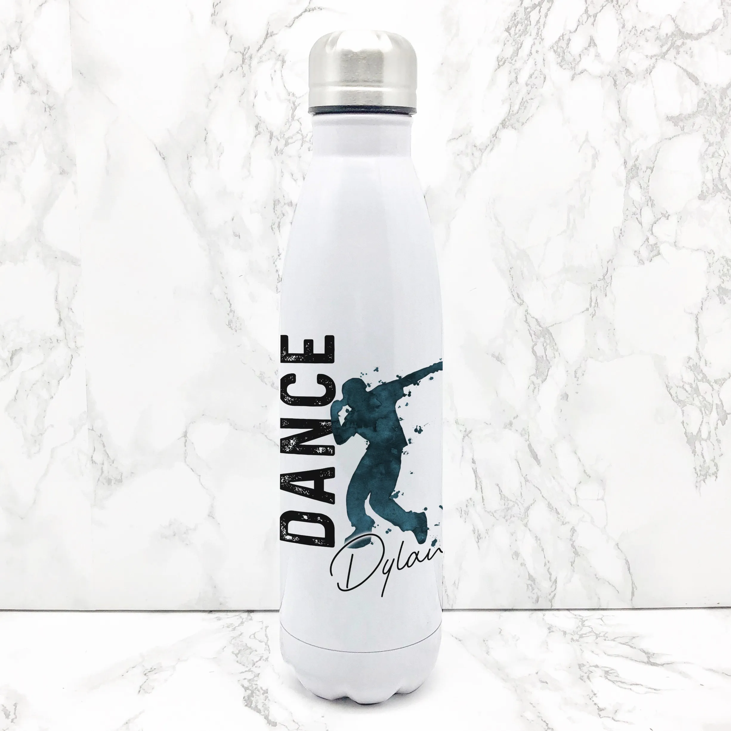 Dance Personalised Travel Flask 500ml