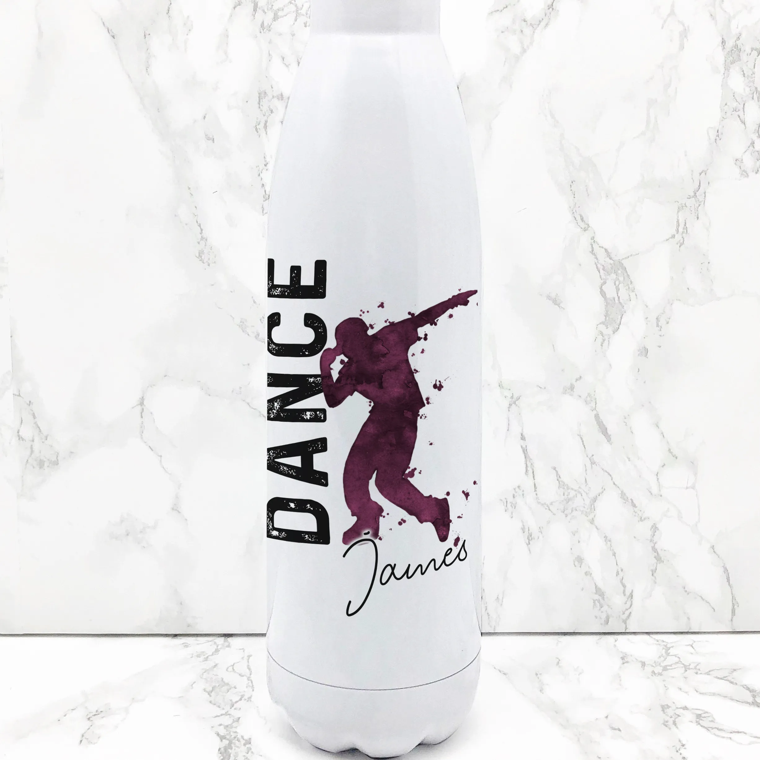 Dance Personalised Travel Flask 500ml