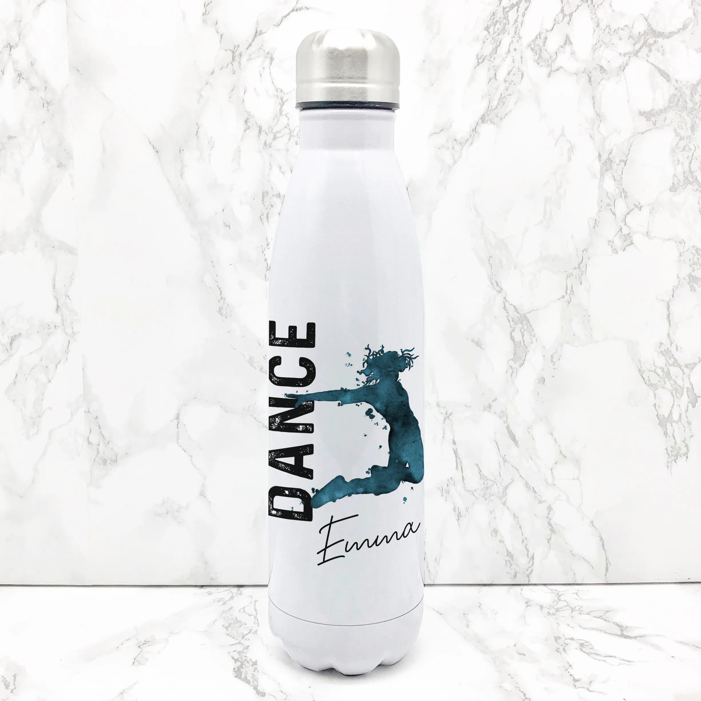 Dance Personalised Travel Flask 500ml