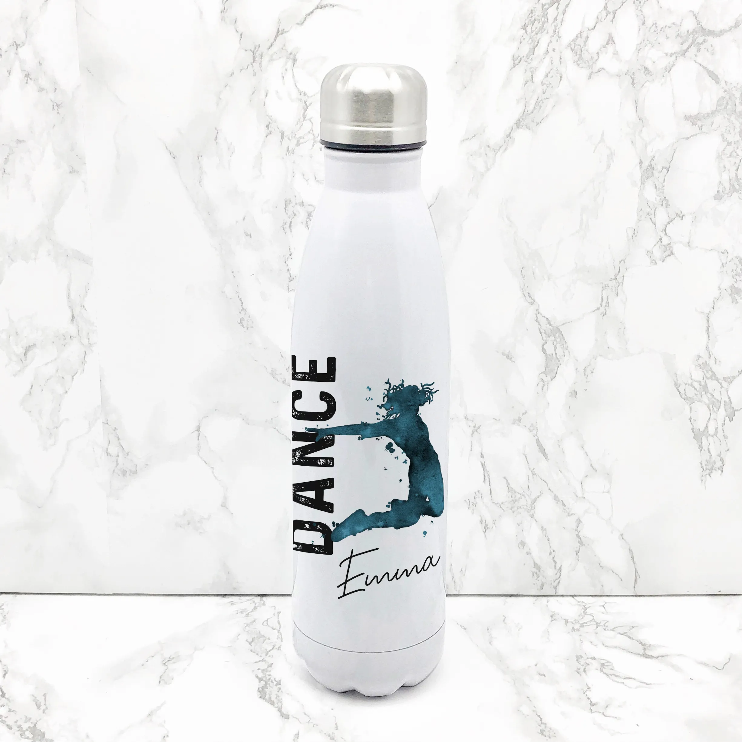 Dance Personalised Travel Flask 500ml