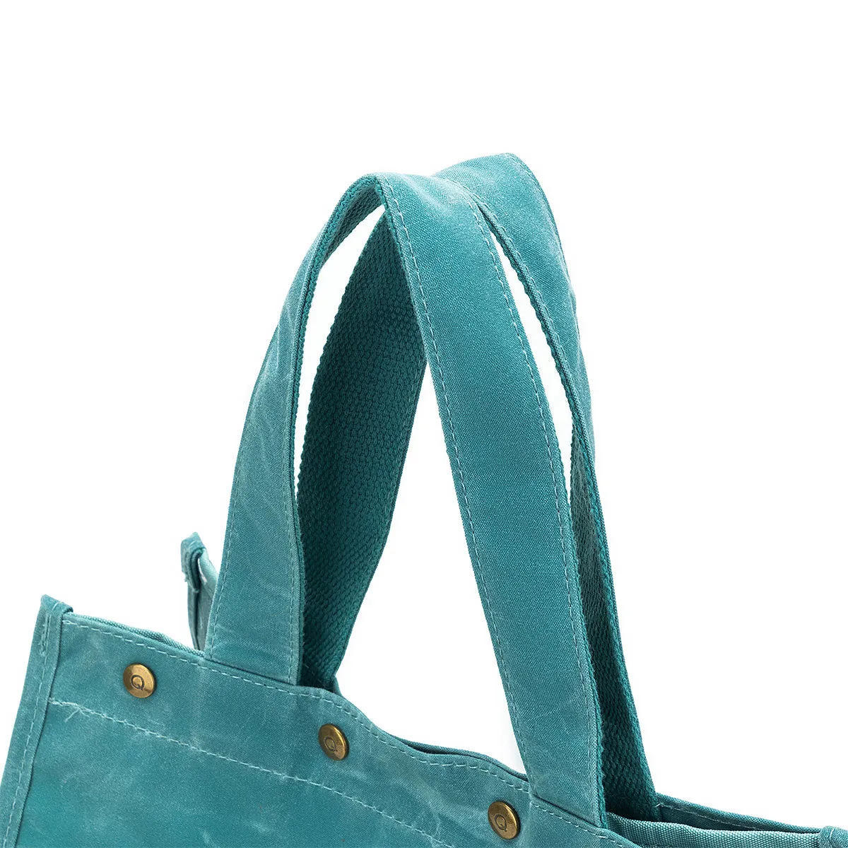 della Q Maker's Tall Mesh Tote - Teal