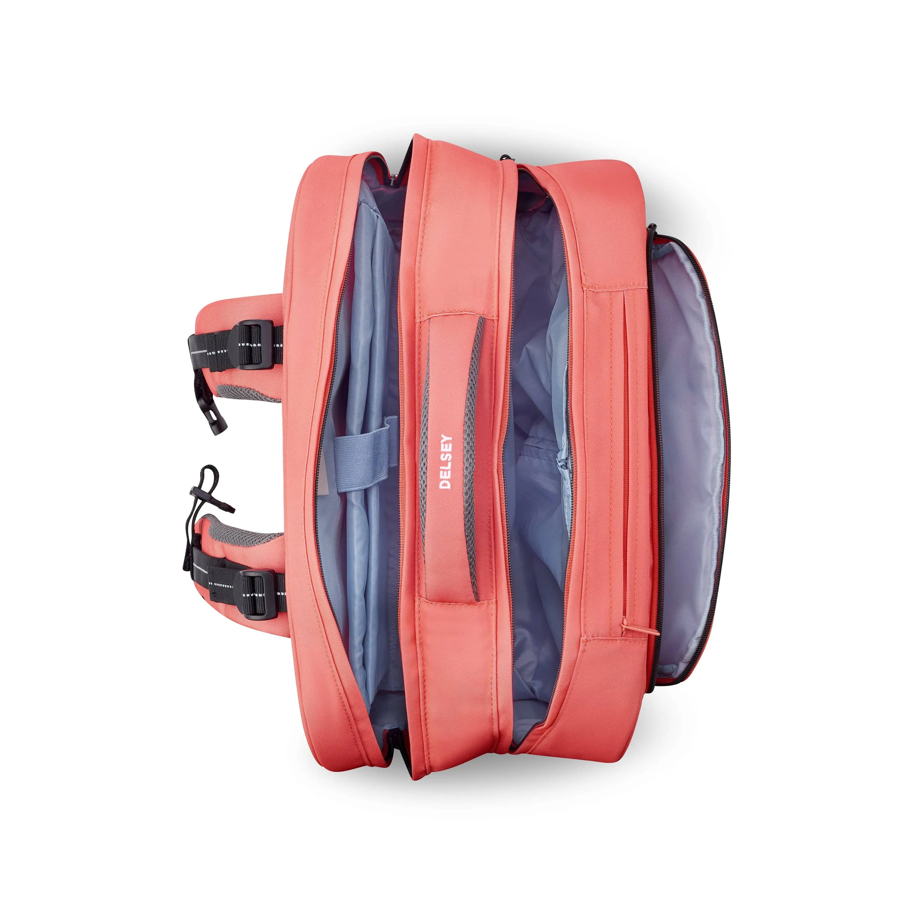 Delsey BTS 2021 Horizontal Wheeled School Bags Coral / Pink
