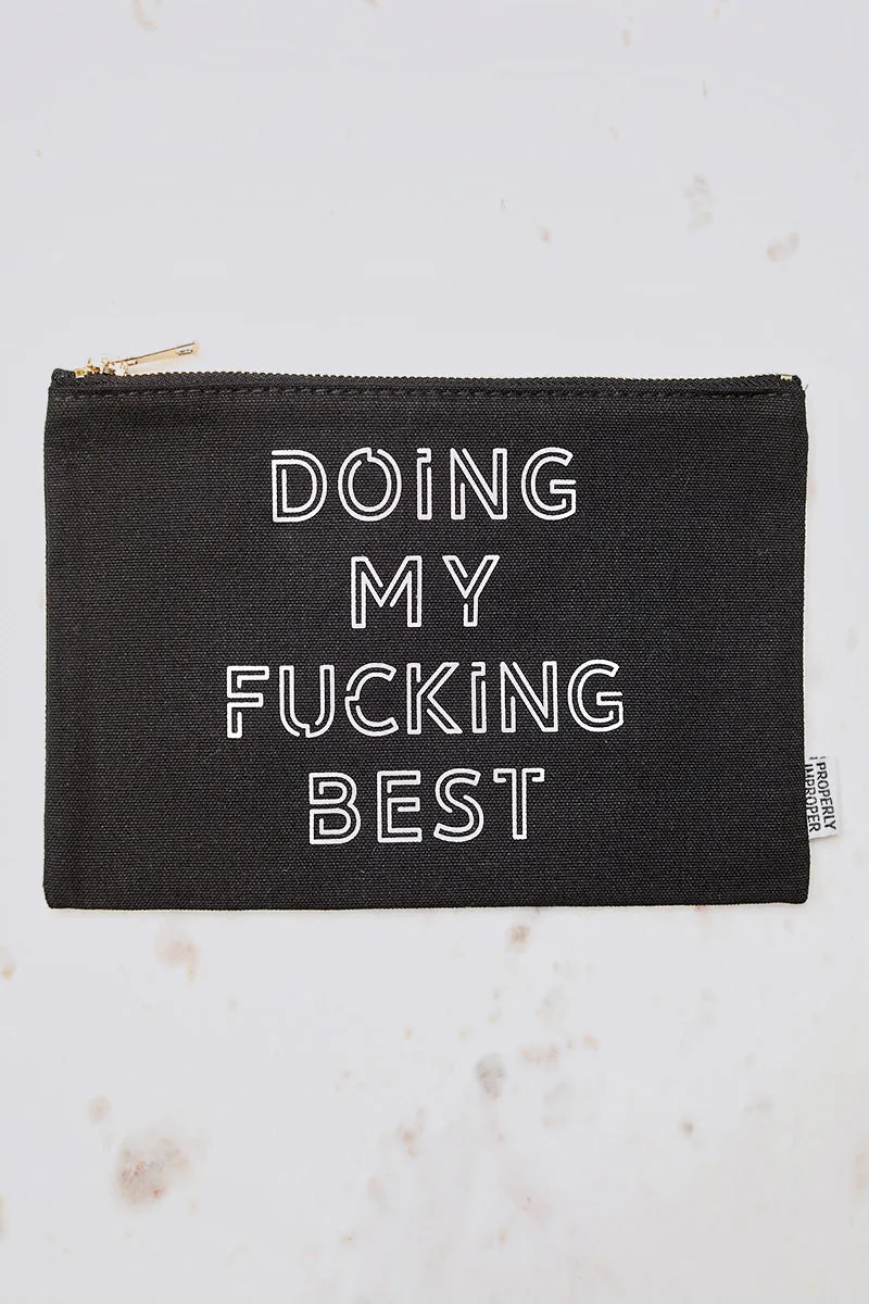 Doing My Best Pouch