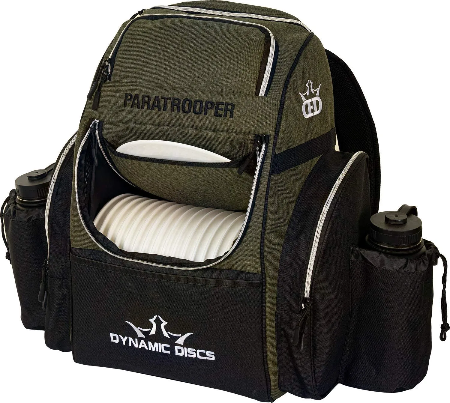 Dynamic Discs Paratrooper Disc Golf Bag - Heather Olive