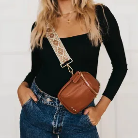 Ellie Crossbody in Brown