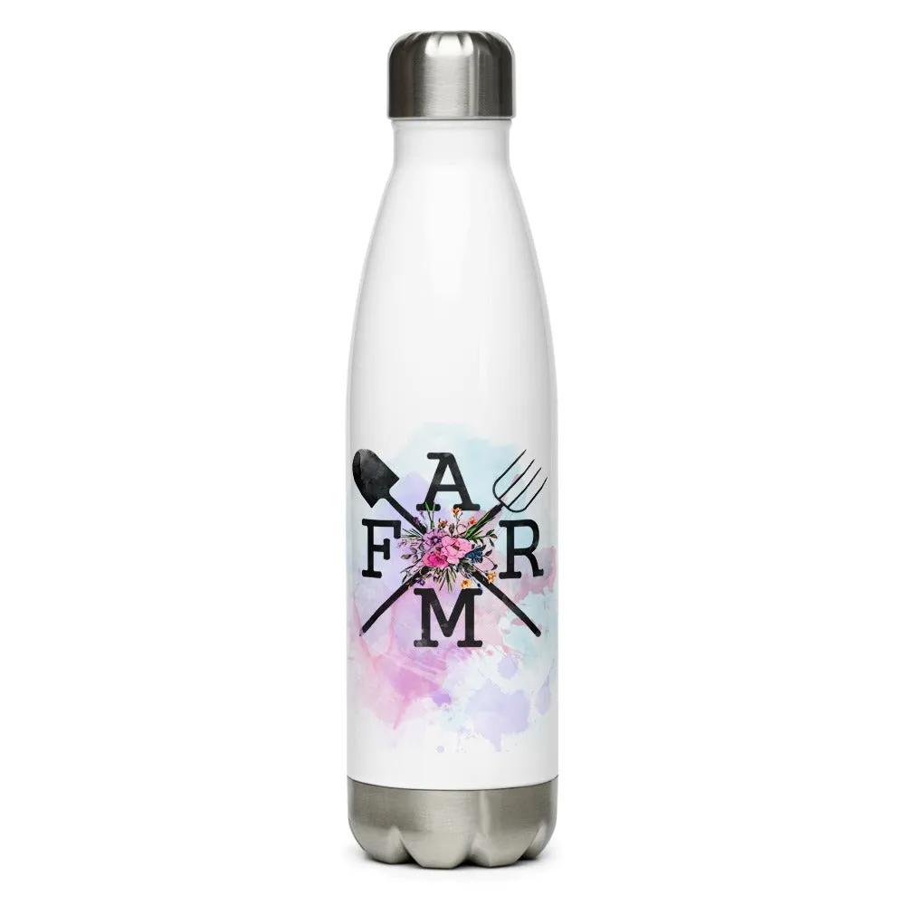 Farm Stainless Steel Water Bottle