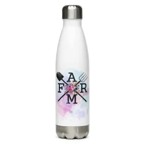 Farm Stainless Steel Water Bottle
