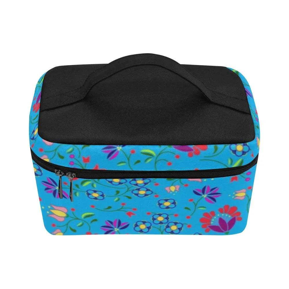 Fleur Indigine Ciel Cosmetic Bag/Large