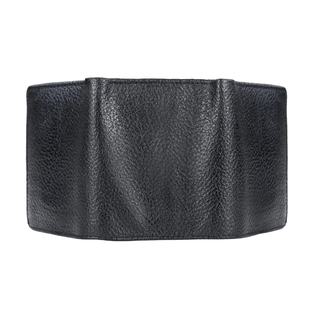 Genuine Grained Leather Trending Trifold Wallet For Men