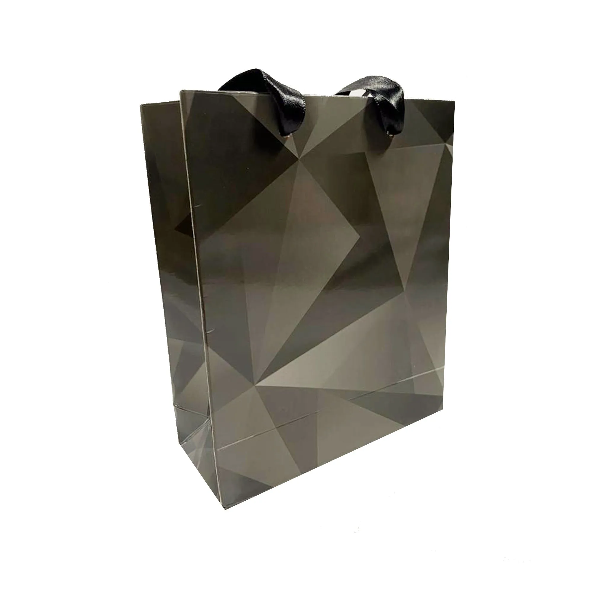 Gloss Laminated Ribbon Handle Paper Bags
