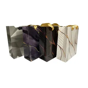 Gloss Laminated Ribbon Handle Paper Bags