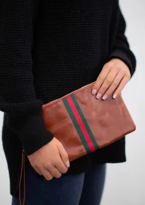 Gotta Go Faux Leather Wristlet Clutch Bag ~FINAL SALE