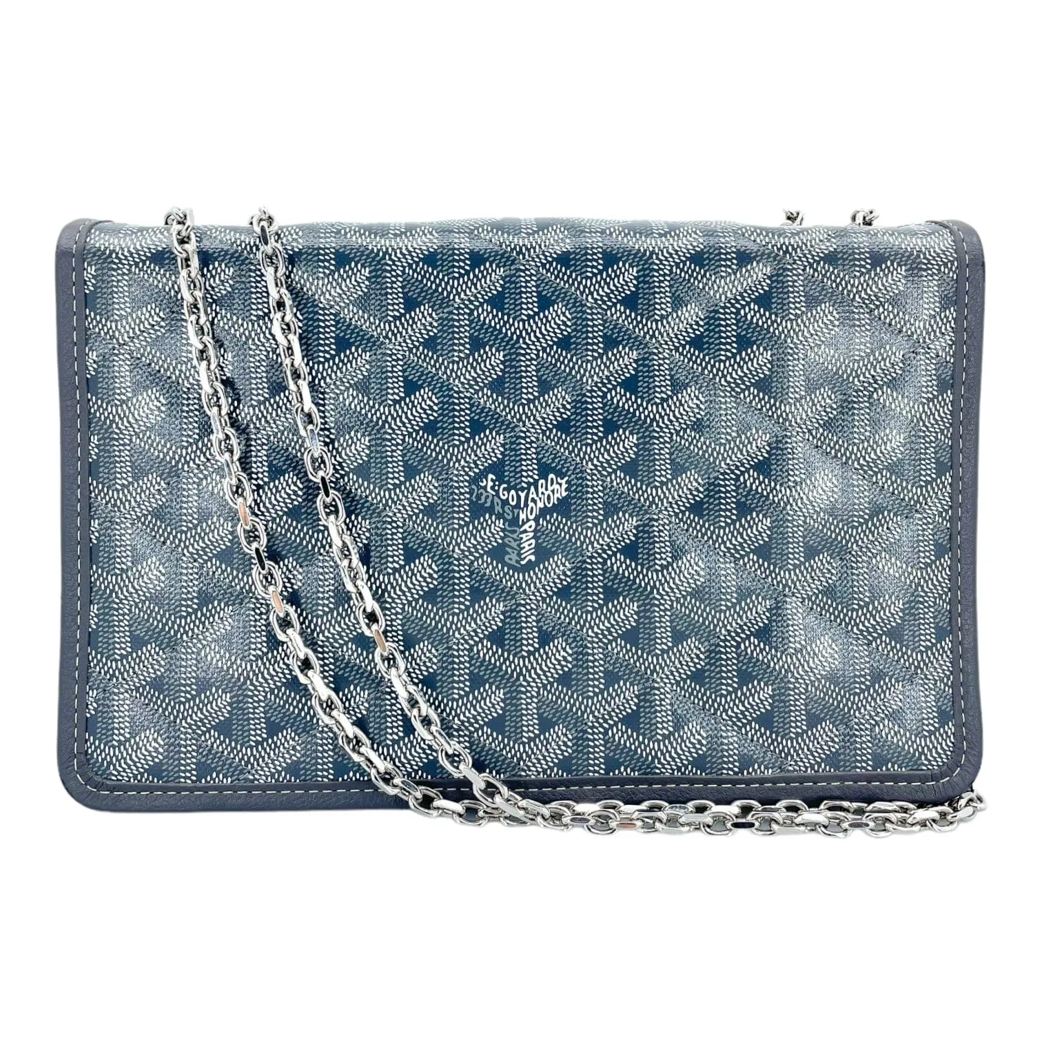 Goyard Alexandre III Clutch Bag Grey