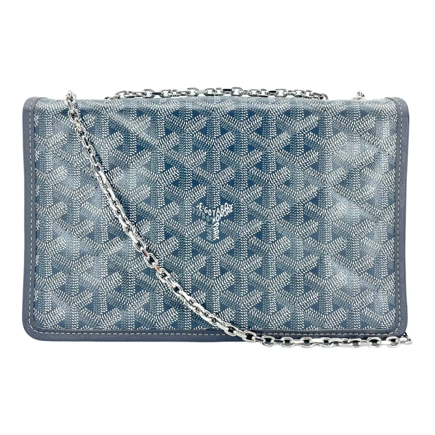 Goyard Alexandre III Clutch Bag Grey