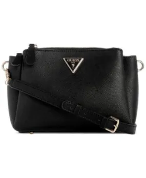 Guess Black Noelle Saffiano Crossbody